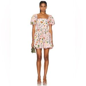 Agua By Agua Bendita Pink Caramelo Mini Dress Large
NWT *Small Imperfection